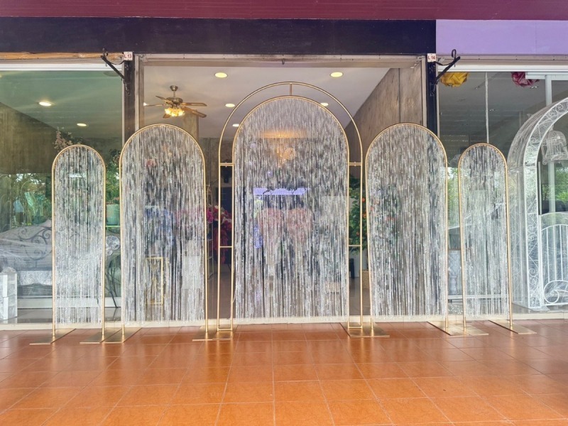 รับผลิตซุ้มโครงเหล็กตามแบบ