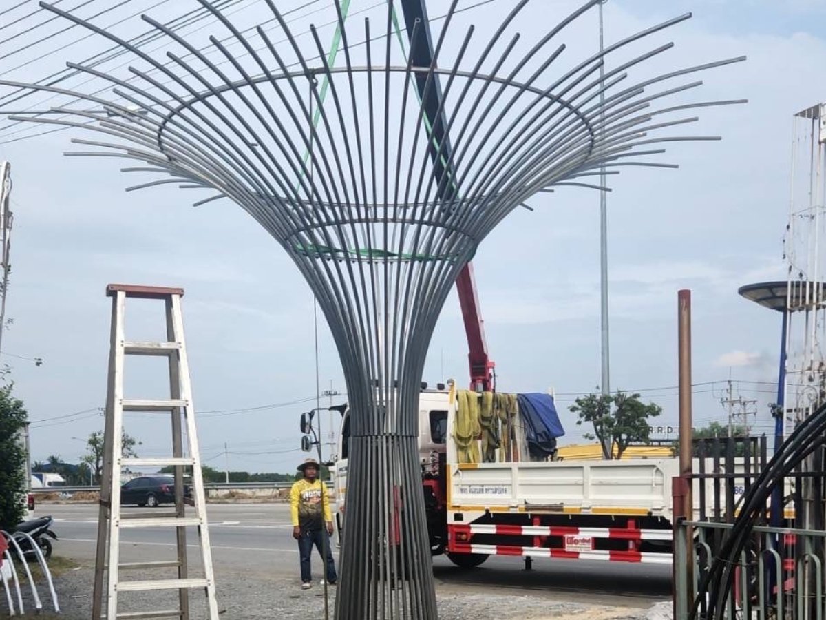 รับทำโครงเหล็กตามสั่ง